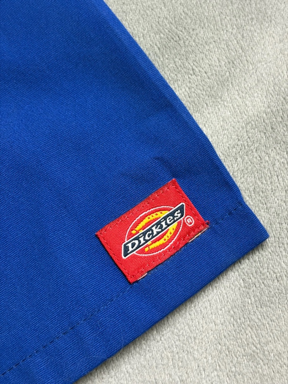 Dickies EDS Signature Scrub Top Unisex Small Blue V Neck Medical Hospital Clinic - Picture 12 of 12